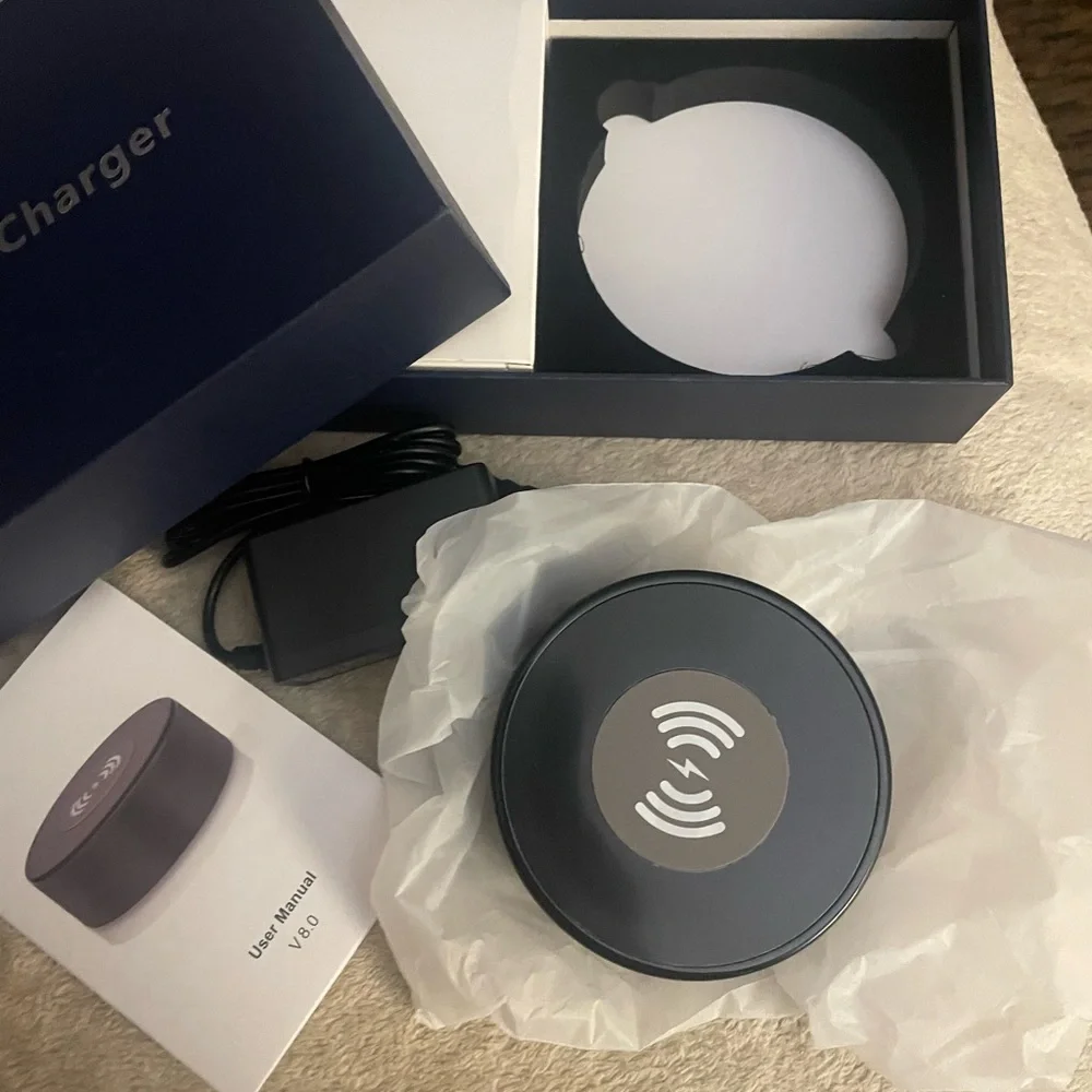 Wireless Charging Pad with built in Security/Nanny Cam